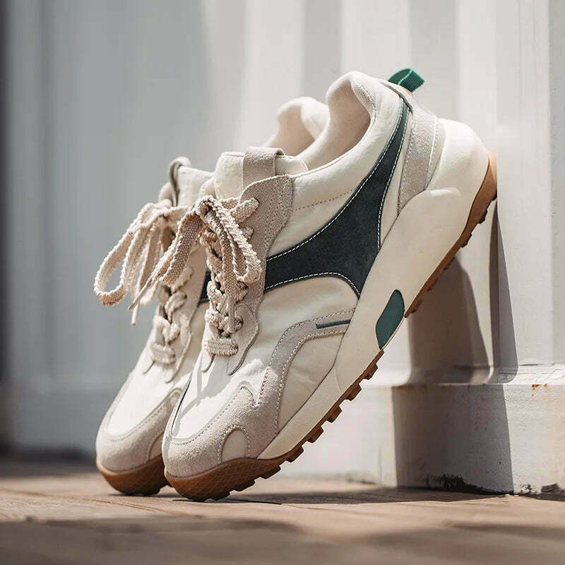 Y2K Aesthetic Coquette Style Retro Dad Sneakers for Niche Women Fashion