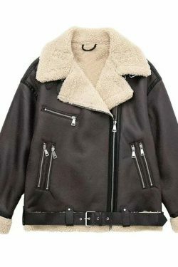 Y2K Aesthetic Coquette Style Reversible Jacket for Women - Grunge & Pastel Goth Fashion