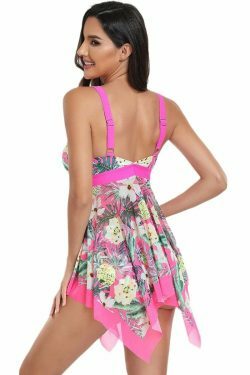 Y2K Aesthetic Coquette Style Sexy Printed Two Piece Bikini