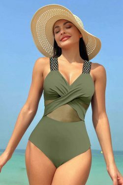 Y2K Aesthetic Coquette Style Sexy Women One-Piece Bikini