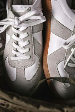 Y2K Aesthetic Coquette Style Vintage Military Sneaker