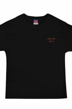 Y2K Aesthetic Coquette Style Weird Flex T-Shirt by AFFICIAL x CHAMPION