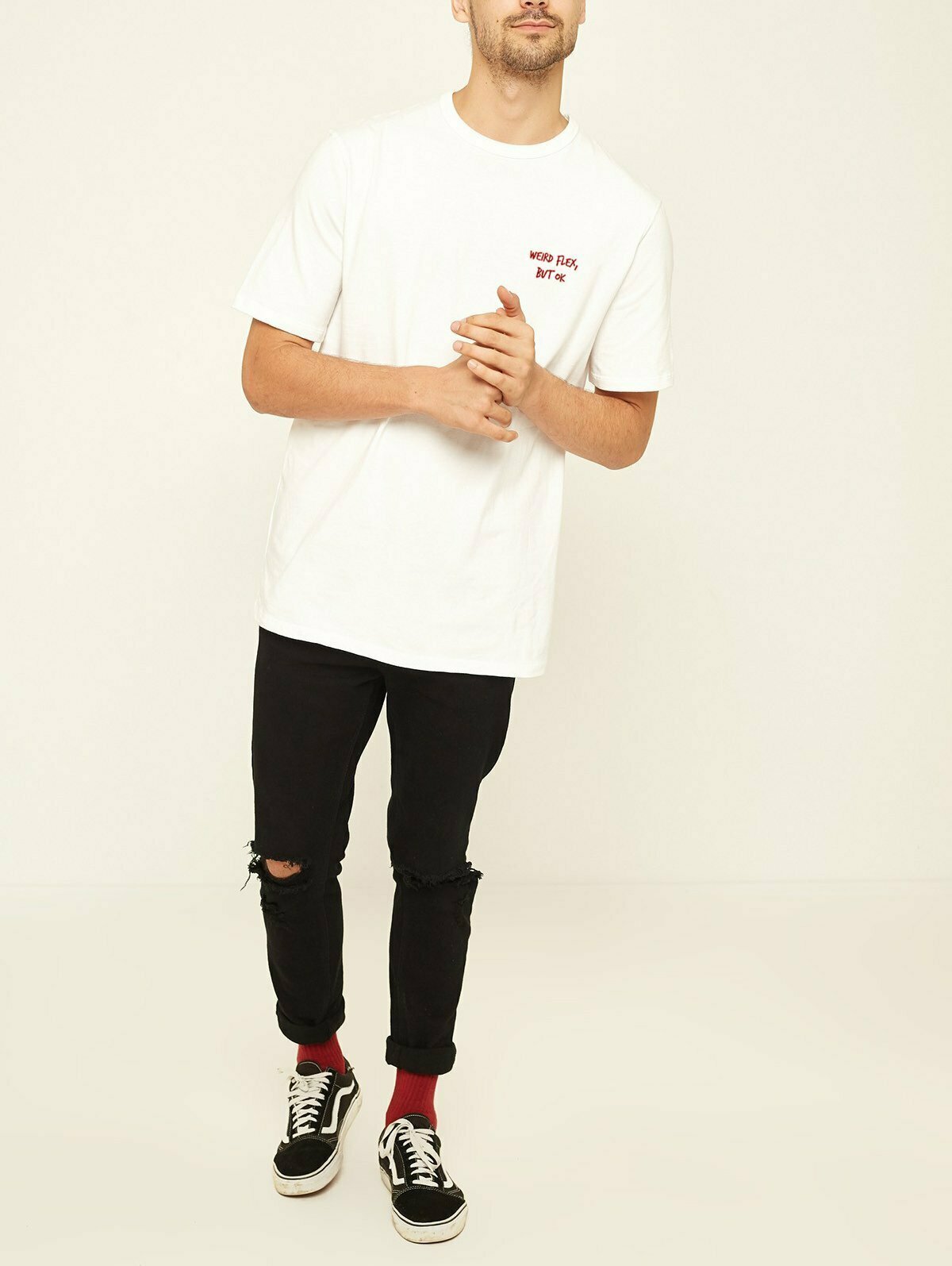 Y2K Aesthetic Coquette Style Weird Flex T-Shirt by AFFICIAL x CHAMPION Y2K Aesthetic Coquette Style Weird Flex T-Shirt by AFFICIAL x CHAMPION