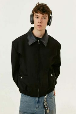 Y2K Aesthetic Coquette Style Zip-Up Jacket - Grunge Fashion with Pastel Goth Vibes