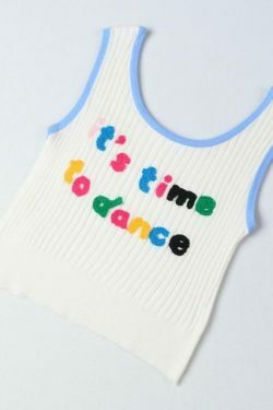 Y2K Aesthetic Coquette Tank Top for Women - Grunge Style Cute Tops with Pastel Goth Vibes