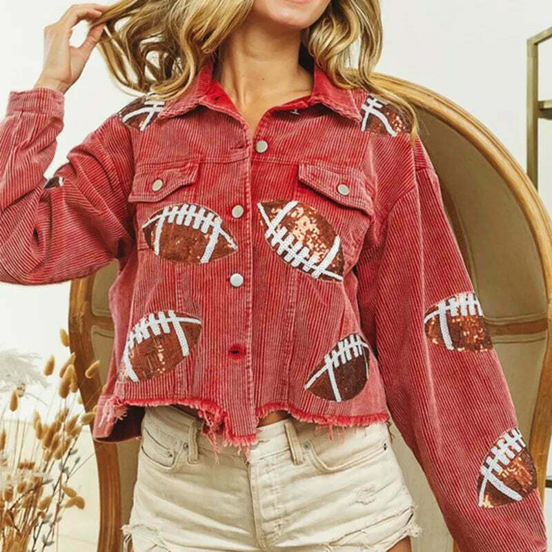 Y2K Aesthetic Corduroy Jacket with Coquette Style and Grunge Vibes Y2K Aesthetic Corduroy Jacket with Coquette Style and Grunge Vibes