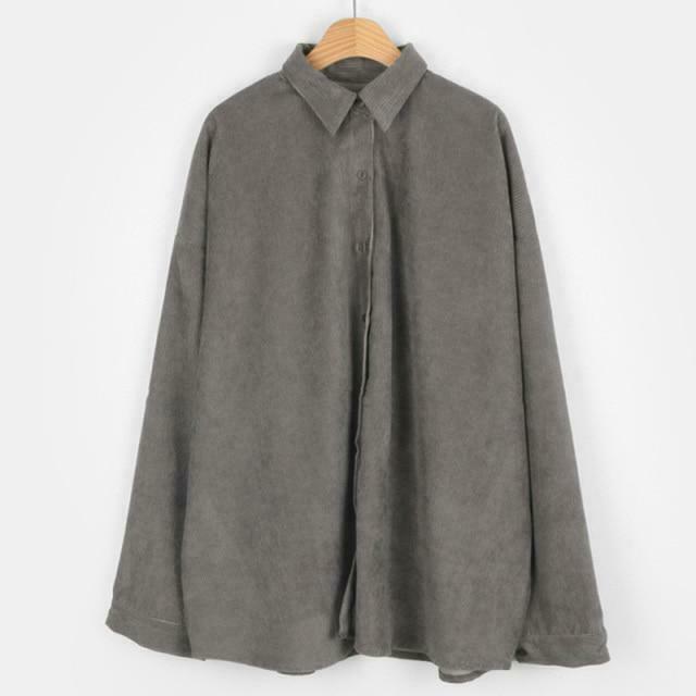 Y2K Aesthetic Corduroy Shirt: Coquette & Grunge Style, Cute Tops, Cargo Skirt, Old Money Vibes Y2K Aesthetic Corduroy Shirt: Coquette & Grunge Style, Cute Tops, Cargo Skirt, Old Money Vibes