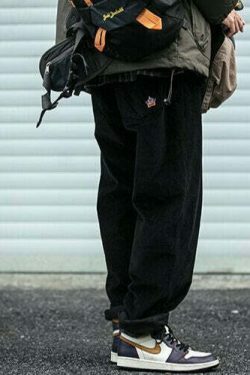 Y2K Aesthetic Corduroy Trousers for Women - Coquette & Grunge Style Cargo Skirt with Old Money Vibes