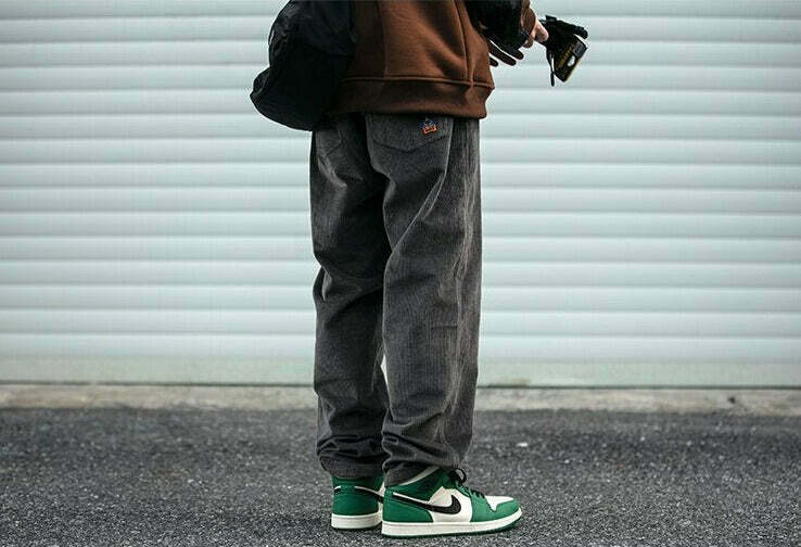 Y2K Aesthetic Corduroy Trousers for Women - Coquette & Grunge Style Cargo Skirt with Old Money Vibes Y2K Aesthetic Corduroy Trousers for Women - Coquette & Grunge Style Cargo Skirt with Old Money Vibes