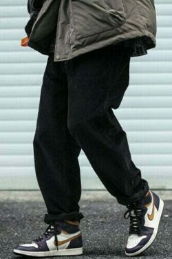 Y2K Aesthetic Corduroy Trousers for Women - Coquette & Grunge Style Cargo Skirt with Old Money Vibes