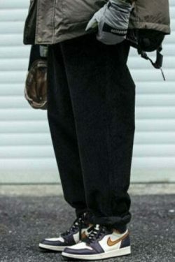 Y2K Aesthetic Corduroy Trousers for Women - Coquette & Grunge Style Cargo Skirt with Old Money Vibes