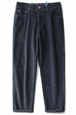 Y2K Aesthetic Corduroy Trousers for Women - Coquette & Grunge Style Cargo Skirt with Old Money Vibes