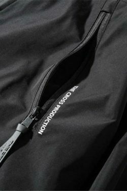 Y2K Aesthetic Cross Production Technical Jacket for Niche Women Fashion