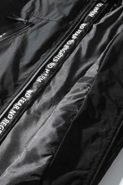 Y2K Aesthetic Cross Production Technical Jacket for Niche Women Fashion