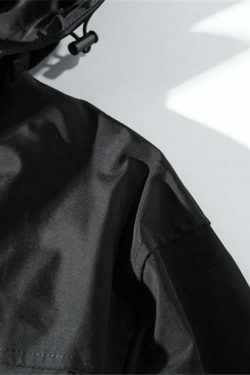 Y2K Aesthetic Cross Production Technical Jacket for Niche Women Fashion