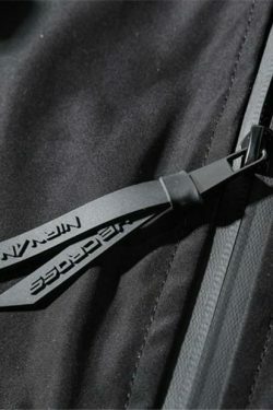 Y2K Aesthetic Cross Production Technical Jacket for Niche Women Fashion