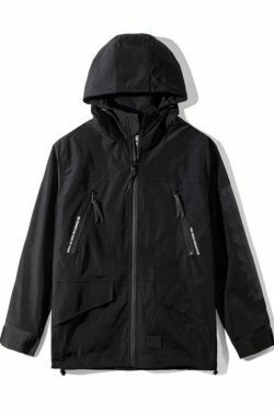 Y2K Aesthetic Cross Production Technical Jacket for Niche Women Fashion