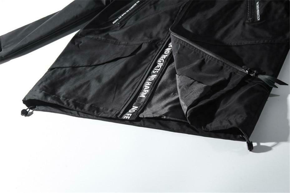 Y2K Aesthetic Cross Production Technical Jacket for Niche Women Fashion Y2K Aesthetic Cross Production Technical Jacket for Niche Women Fashion