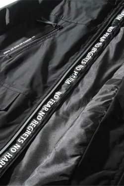 Y2K Aesthetic Cross Production Technical Jacket for Niche Women Fashion