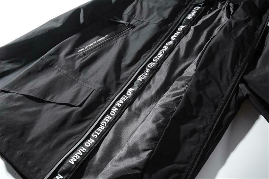 Y2K Aesthetic Cross Production Technical Jacket for Niche Women Fashion Y2K Aesthetic Cross Production Technical Jacket for Niche Women Fashion