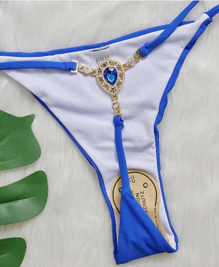 Y2K Aesthetic Crystal Diamond Beach Swimsuit - Coquette Fashion, Grunge Style, Cute Tops Y2K Aesthetic Crystal Diamond Beach Swimsuit - Coquette Fashion, Grunge Style, Cute Tops