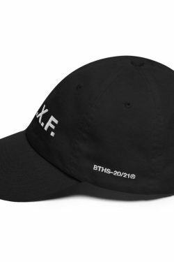 Y2K Aesthetic Darkwear Cap with Coquette Style and Grunge Fashion Vibes