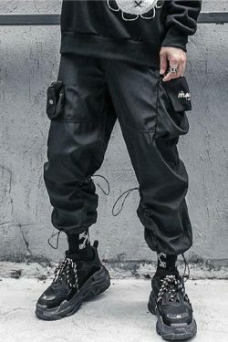 Y2K Aesthetic Deluxe Parachute Cargo Skirt - Coquette Grunge Style Women's Fashion