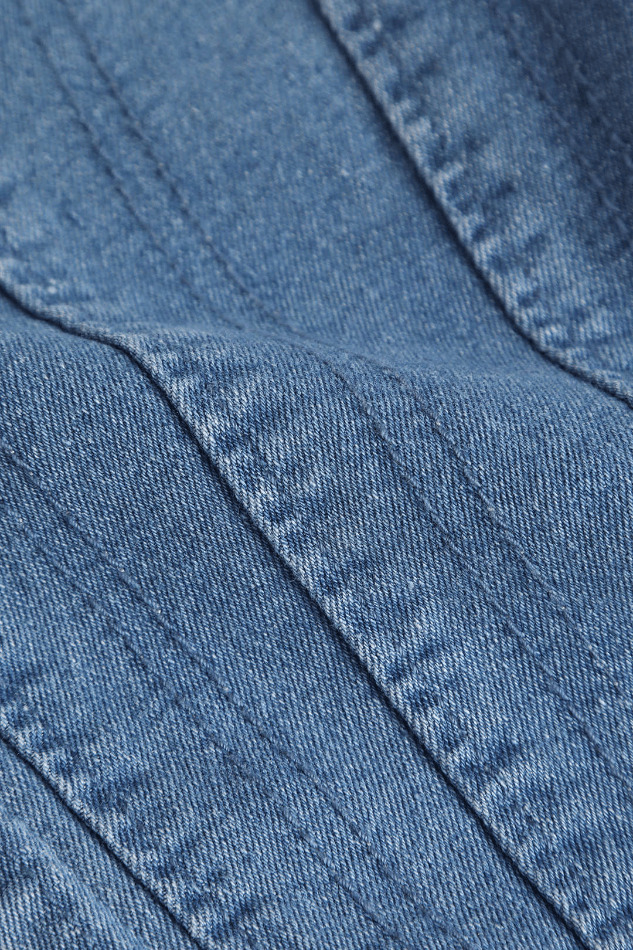 Y2K Aesthetic Denim Corset Top for Women - Coquette Style Grunge Fashion with Pastel Goth Vibes