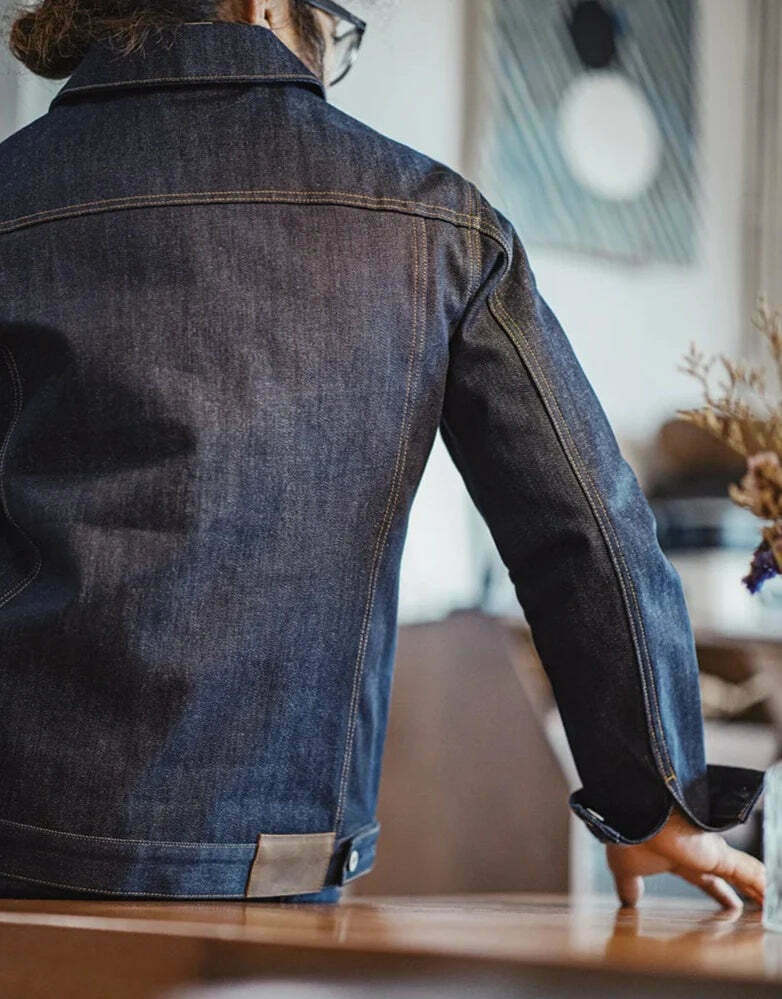 Y2K Aesthetic Denim Jacket: Coquette Style Grunge Fashion with Pastel Goth Vibes