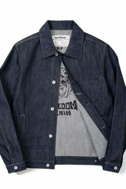 Y2K Aesthetic Denim Jacket: Coquette Style Grunge Fashion with Pastel Goth Vibes