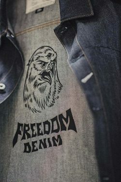 Y2K Aesthetic Denim Jacket: Coquette Style Grunge Fashion with Pastel Goth Vibes