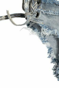 Y2K Aesthetic Denim Print Bikini Set for Women - Sexy and Stylish Retro Swimwear