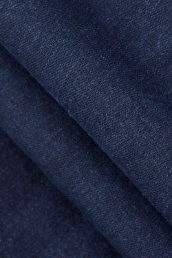 Y2K Aesthetic Denim Strapless Dress with Slit Back