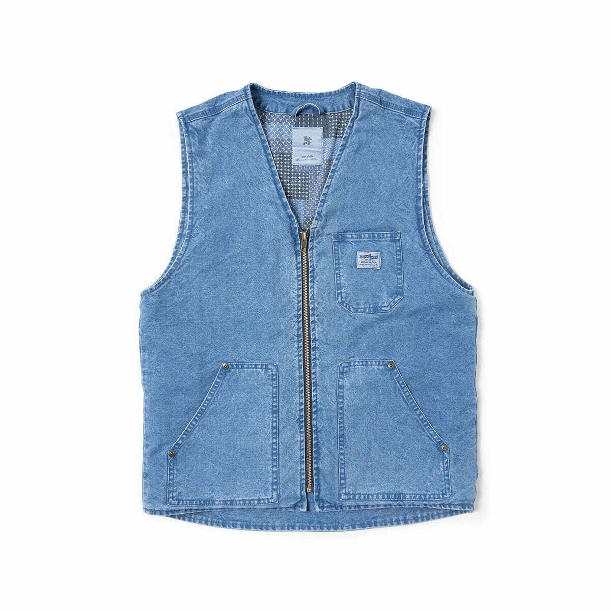 Y2K Aesthetic Denim Workwear Vest for Women - Coquette Style Cargo Skirt and Cute Tops Y2K Aesthetic Denim Workwear Vest for Women - Coquette Style Cargo Skirt and Cute Tops