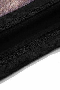 Y2K Aesthetic Electrocution T-Shirt for Women - Coquette Grunge Style with a Touch of Old Money