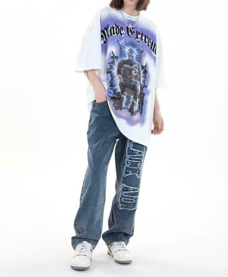 Y2K Aesthetic Electrocution T-Shirt for Women - Coquette Grunge Style with a Touch of Old Money Y2K Aesthetic Electrocution T-Shirt for Women - Coquette Grunge Style with a Touch of Old Money