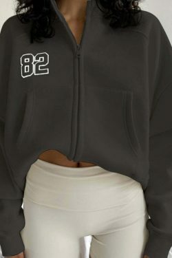 Y2K Aesthetic Embroidered Hoodie: Coquette & Grunge Style Street Oversize Fashion