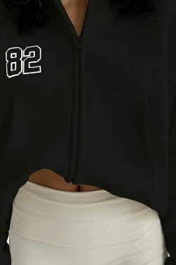 Y2K Aesthetic Embroidered Hoodie: Coquette & Grunge Style Street Oversize Fashion