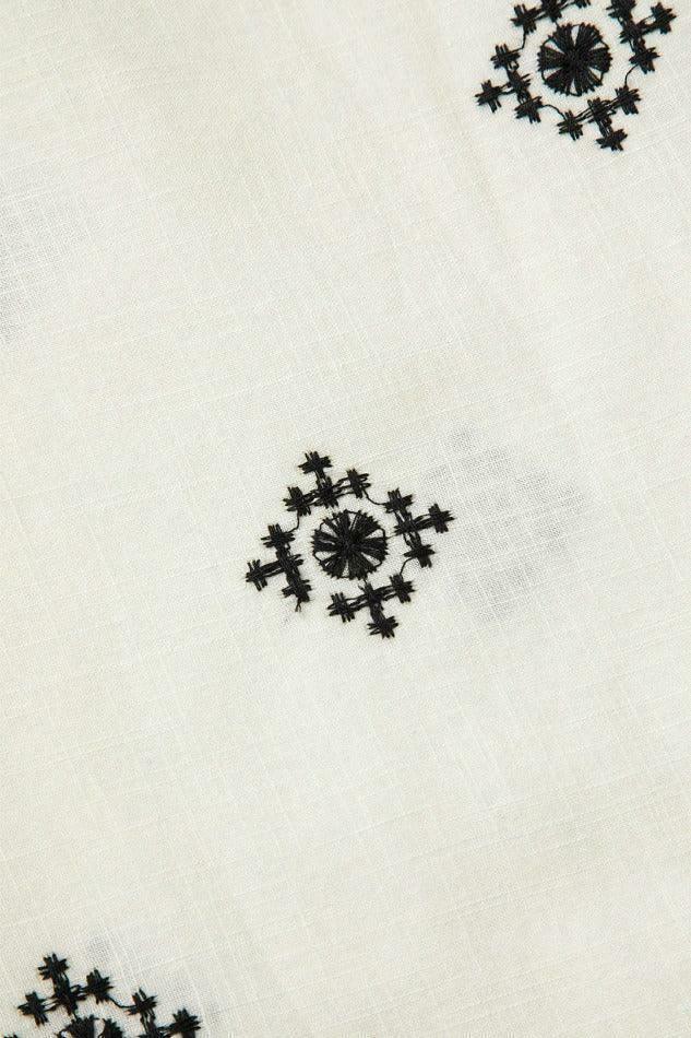 Y2K Aesthetic Embroidery Wide Leg Pants - Coquette Grunge Cargo Skirt