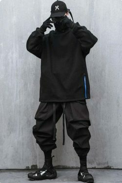 Y2K Aesthetic Extended Belt Strap Cargo Pants for Women - Grunge Style with Coquette Touch