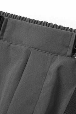 Y2K Aesthetic Extended Belt Strap Cargo Pants for Women - Grunge Style with Coquette Touch