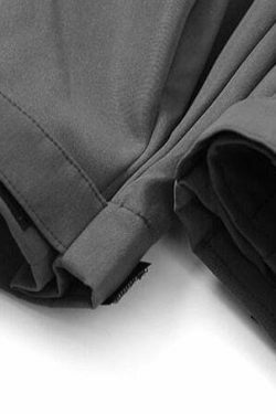 Y2K Aesthetic Extended Belt Strap Cargo Pants for Women - Grunge Style with Coquette Touch