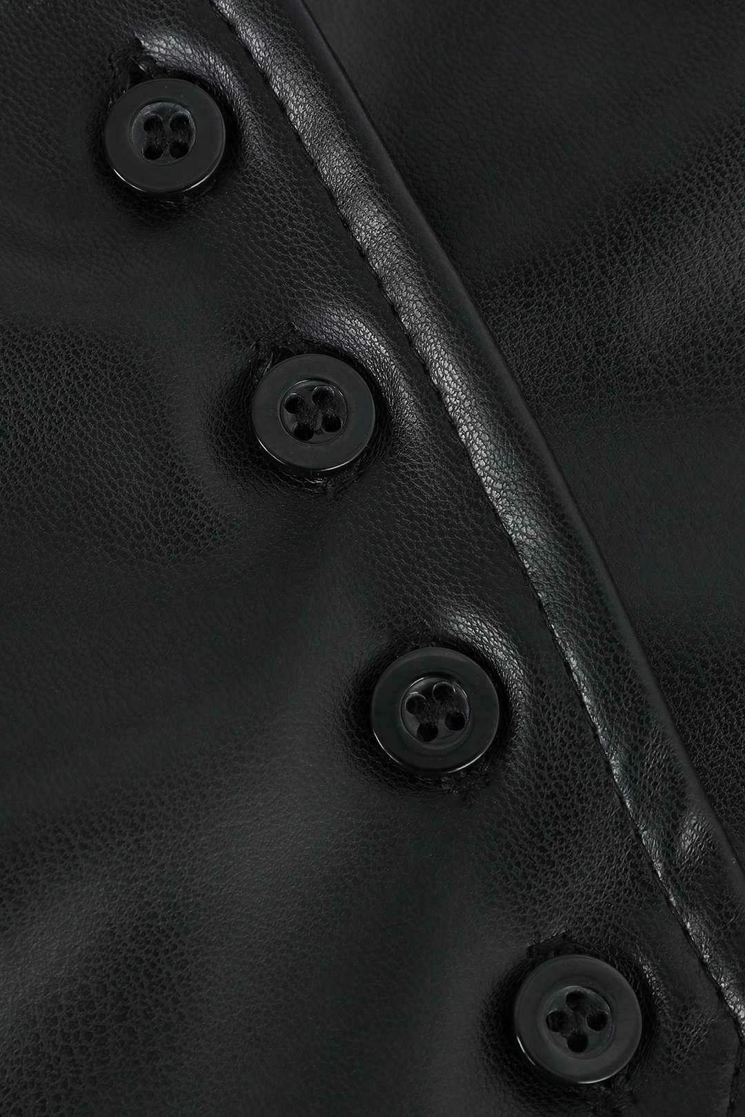 Y2K Aesthetic Faux Leather Halter Cami Top for Women - Coquette Style Grunge Fashion Y2K Aesthetic Faux Leather Halter Cami Top for Women - Coquette Style Grunge Fashion