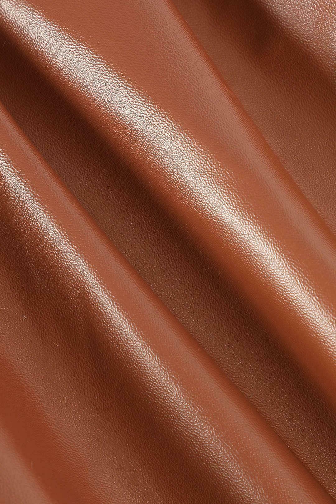 Y2K Aesthetic Faux Leather Pleated Mini Skirt for Women - Coquette Style Grunge Fashion Outfit