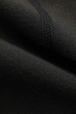 Y2K Aesthetic Faux Leather Top with Seam Detail - Coquette Grunge Style for Women