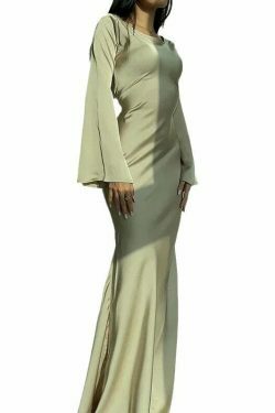 Y2K Aesthetic Fishtail Dress: Coquette Style Grunge Outfit with Pastel Goth Vibes and Cargo Skirt