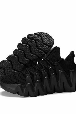 Y2K Aesthetic Flexi Run Mesh Sneakers - Coquette & Grunge Style Cute Tops for Women