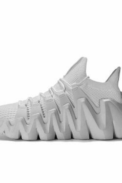 Y2K Aesthetic Flexi Run Mesh Sneakers - Coquette & Grunge Style Cute Tops for Women