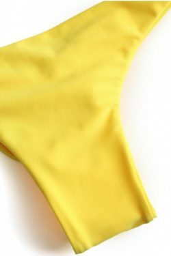 Y2K Aesthetic Floral Knot Scrunch Butt Bikini - Coquette Style for Women's Fashion