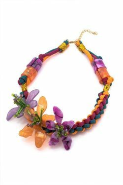 Y2K Aesthetic Flower Necklace - Coquette Style Grunge Fashion Jewelry for Women